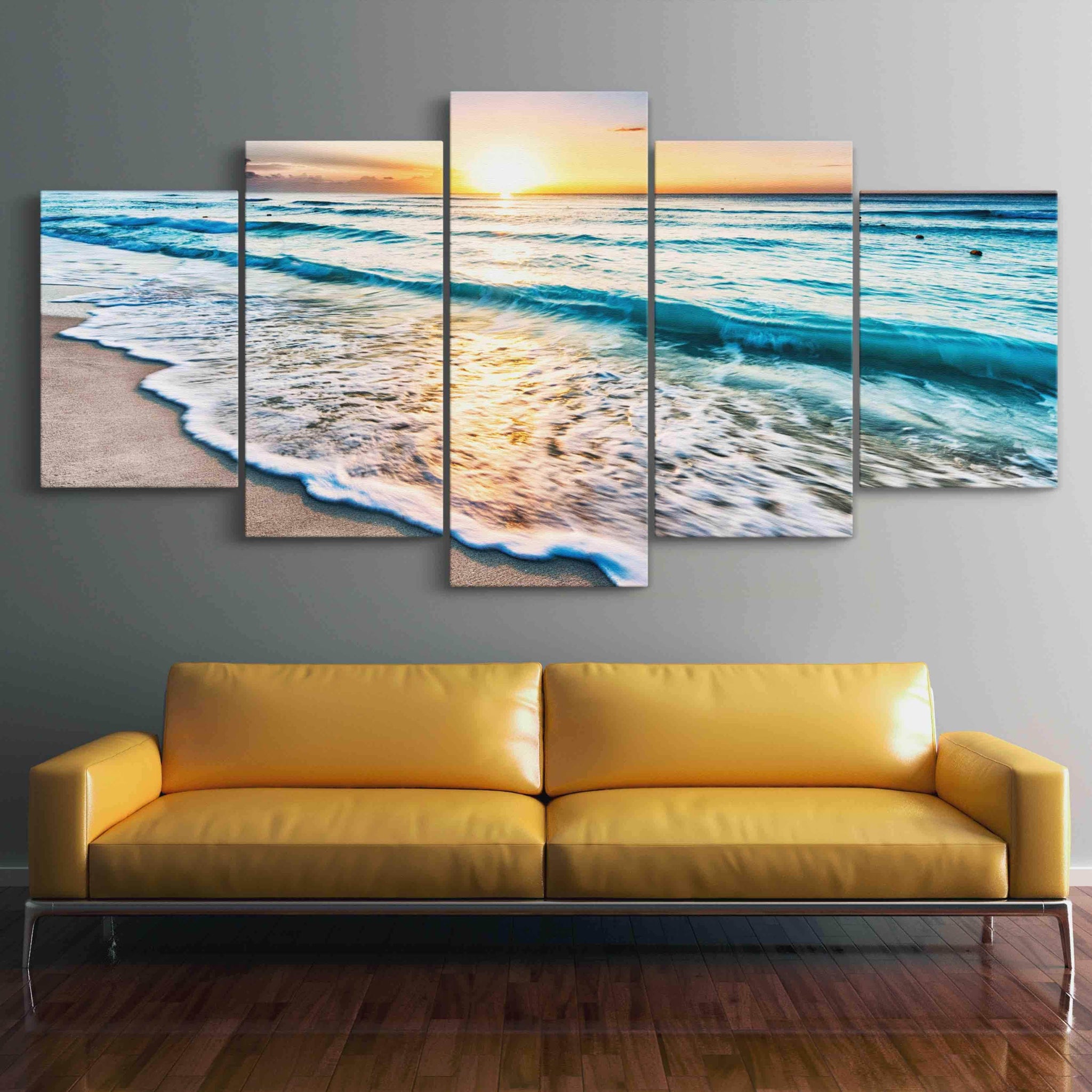 Relaxing Sunset Wall Art Nichecanvas