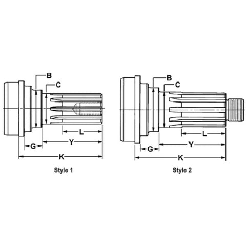 Midship Tube Shaft