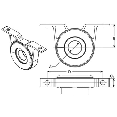 Center Support Bearing