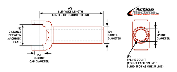 Slip Yoke Diagram Inside Snap Ring