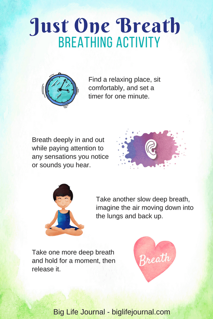 mindful minute for kids