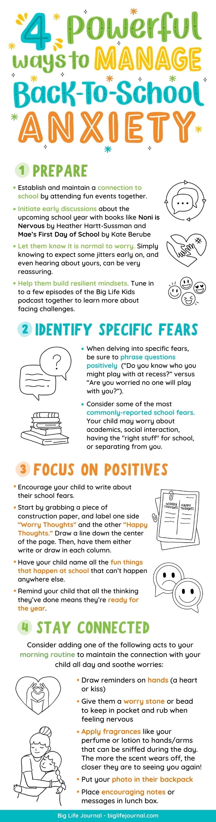 How to Beat Back-to-School Anxiety - Door County Partnership for