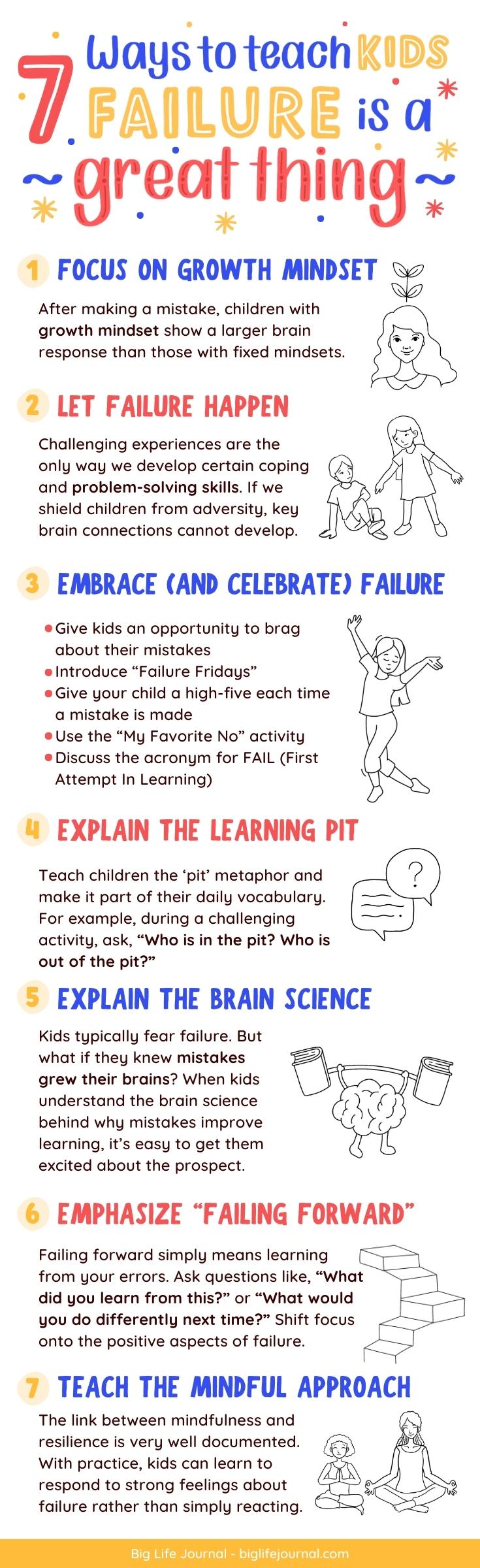 7 ways to teach kids failure is a great thing