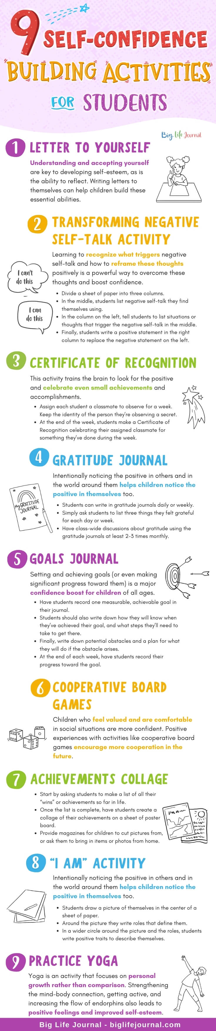 9 Self-Confidence Building Activities for Students