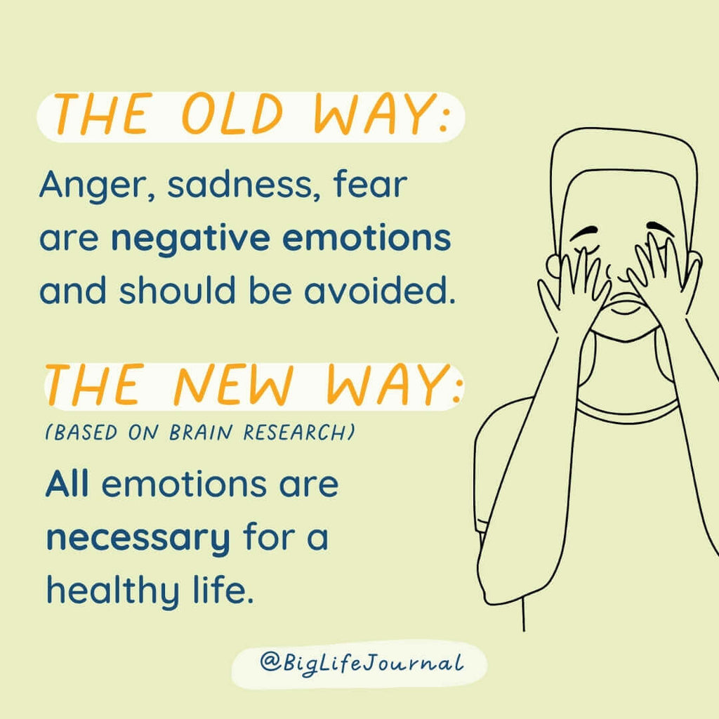 All emotions are necessary for a healthy life