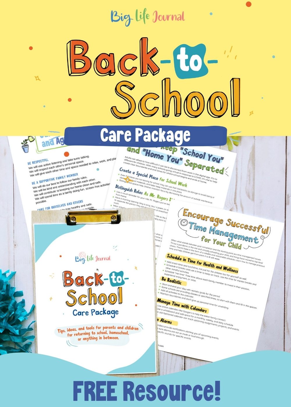 Back to School Care Package (PDF)