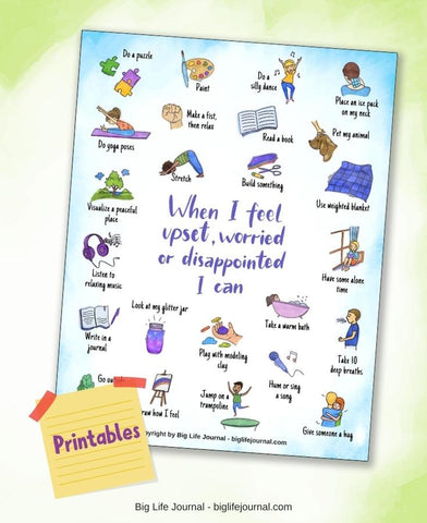 Calming Strategies for Kids (Poster)
