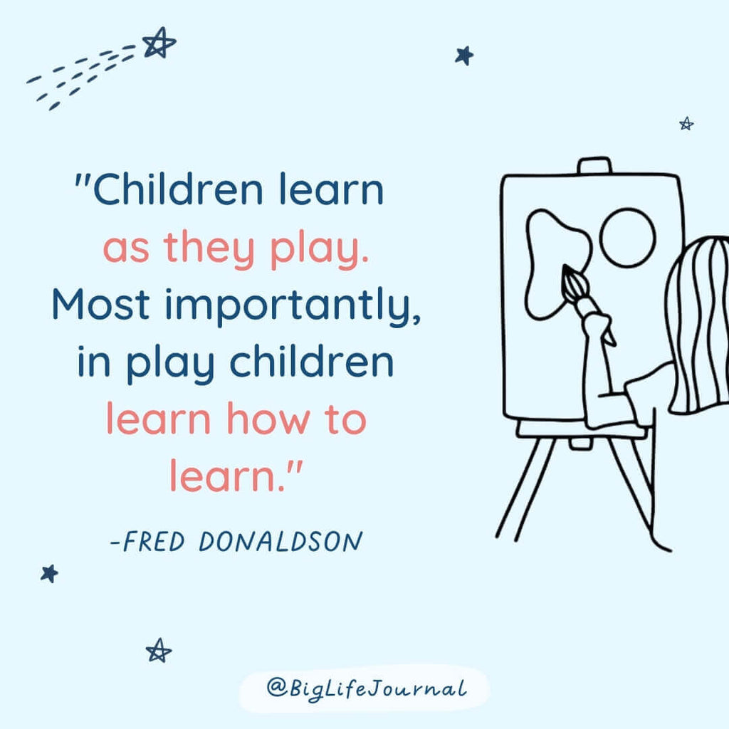 Children learn as they play