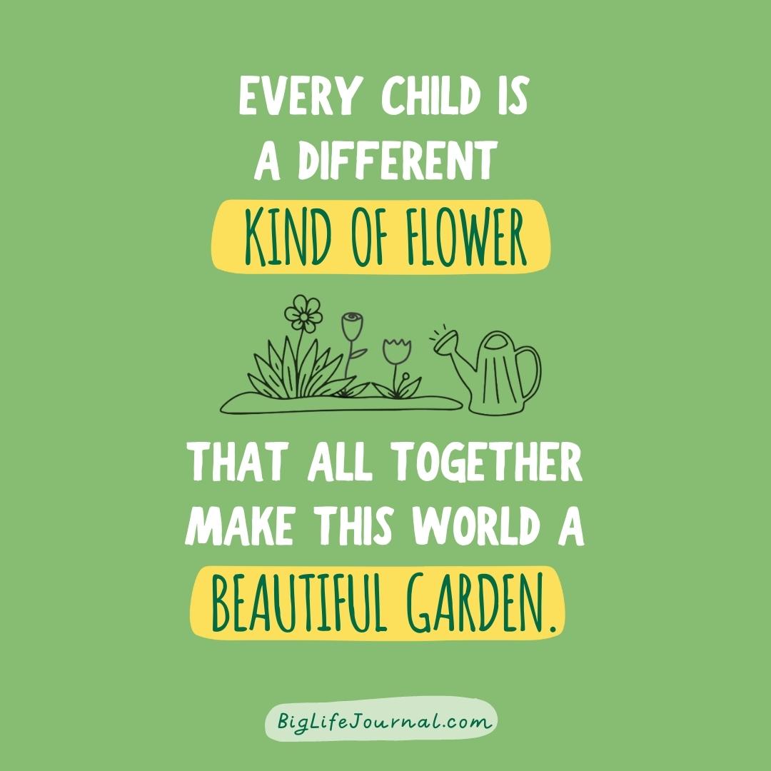 Every child is different