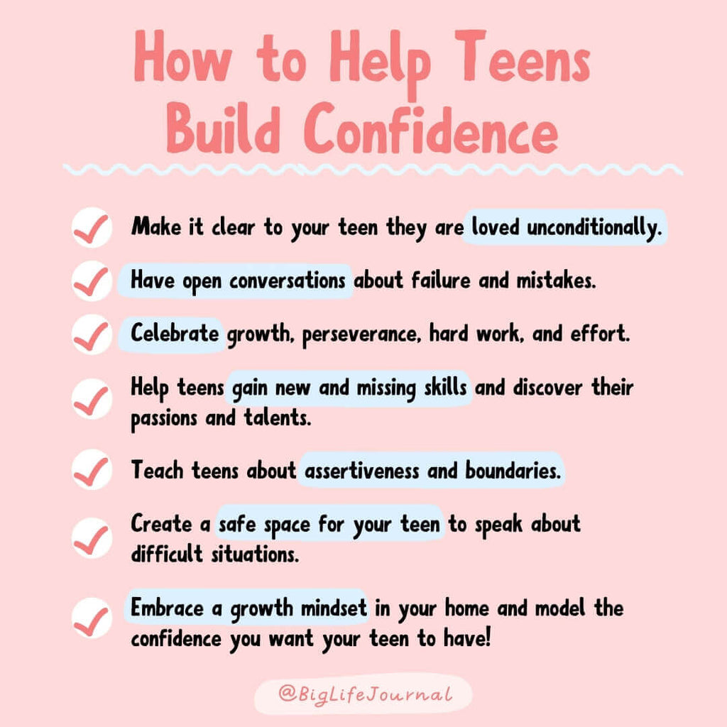 How to help teens build confidence