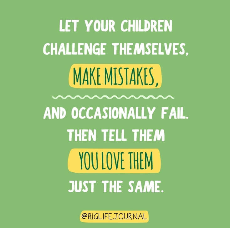 Let your children challenge themselves