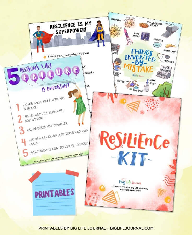 how to build resilience in children and teens big life journal