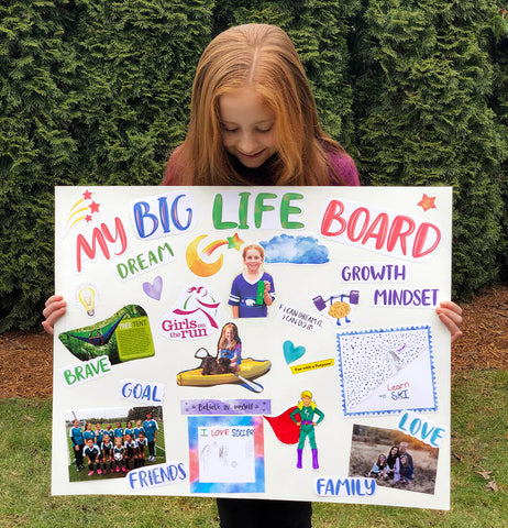 Make a Back-to-School Vision Board with Your Child