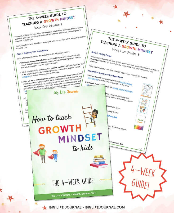 Growth Mindset 4 Week Guide