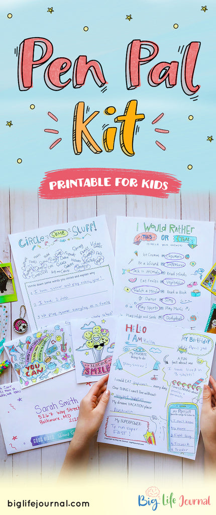 How To Find Pen Pals For Kids Big Life Journal