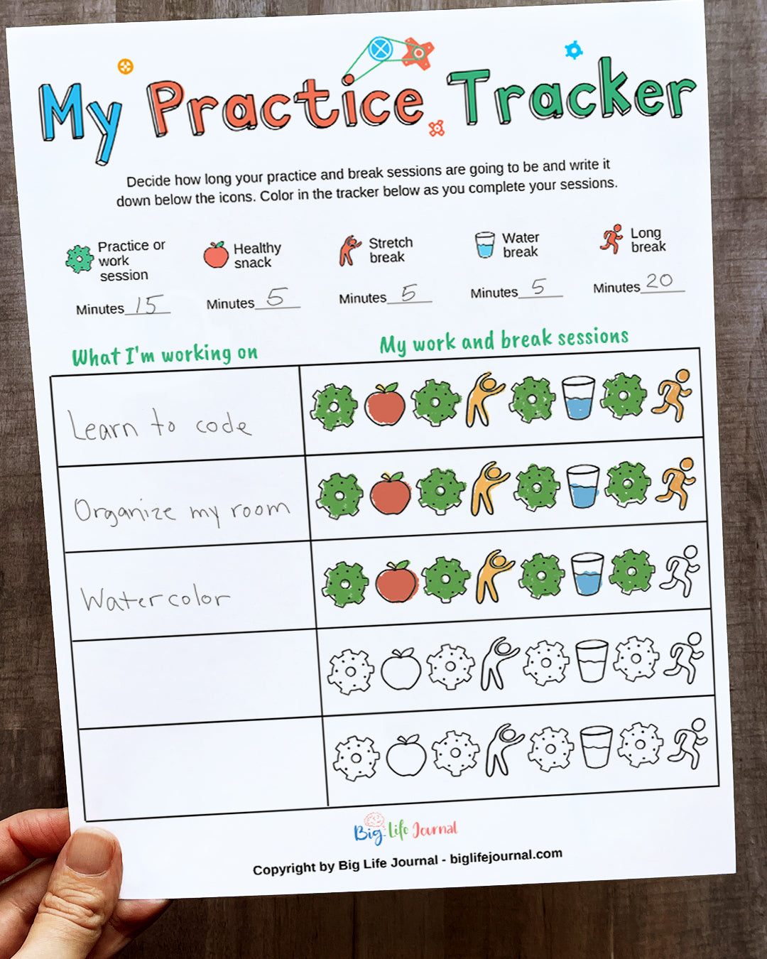 growth mindset printables kit pdf ages 5 11 big life journal