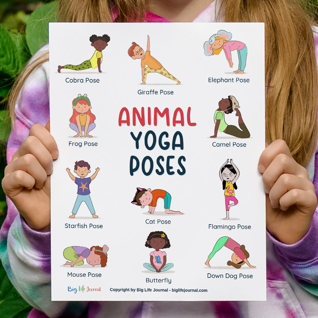 kids yoga poses pdf