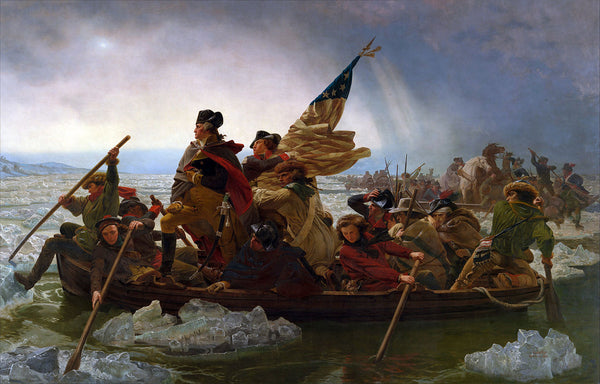Emanuel Leutze (American, 1816-1868) Washington Crossing the Deleware (1851) Oil on canvas. 149 x 255 in. Metropolitan Museum of Art, New York
