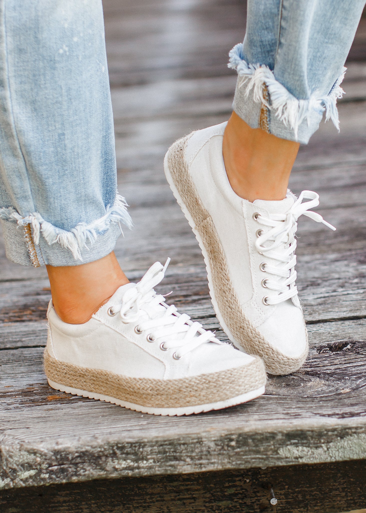 espadrille sneakers white