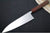Carter Cutlery - 6.97" High-Grade Funayuki - Arizona Desert Ironwood & Hardwood Handle & Hitachi White #1 Steel 2962
