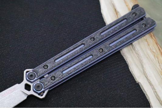 Boker Balisong Big Tactical - Large D2 Blade / Black G-10 Handle