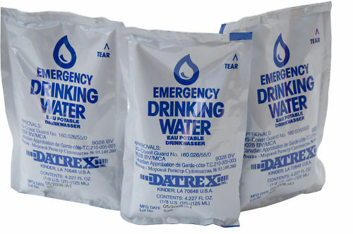 Three Emergency Drinking Water Pouches (125ML each) – High Speed ...
