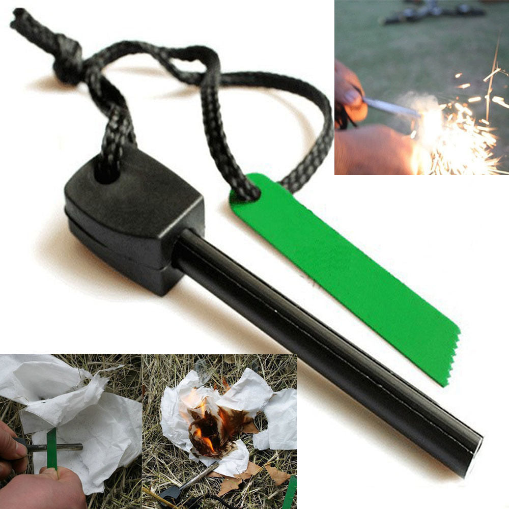 Magnesium Flint Stone Fire Starter - High Speed Tactical ...