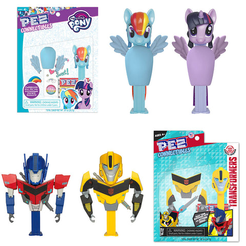 PEZ Transformers Connectibles, PEZ My Little Pony Connectibles