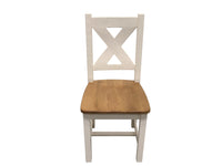 Maximus oak white dining chair