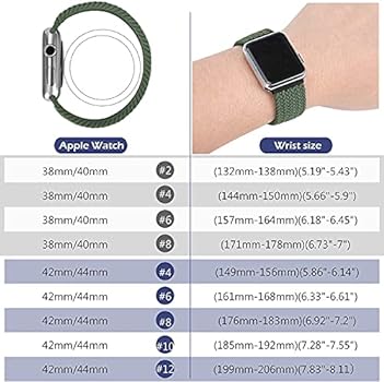 apple watch band size