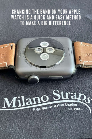 Milano Straps Apple Watch leather bands