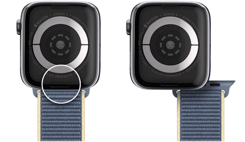 How to remove apple watch band