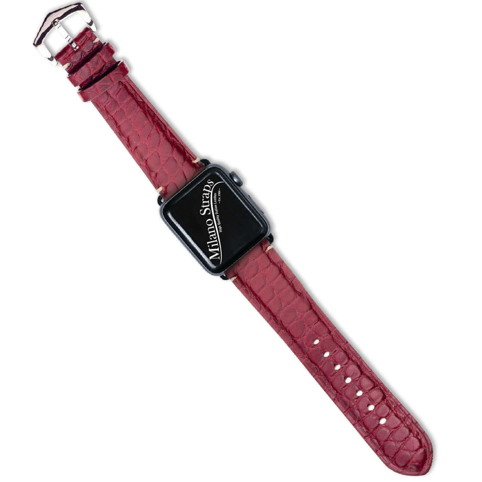 Lids Elon Phoenix Stitch Nylon Strap Watch - Maroon | CoolSprings Galleria