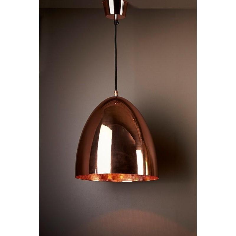 Egg Copper Ceiling Lamp
