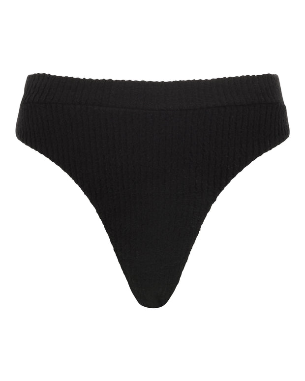 FUZZY RIB HIGH THONG // NIGHT