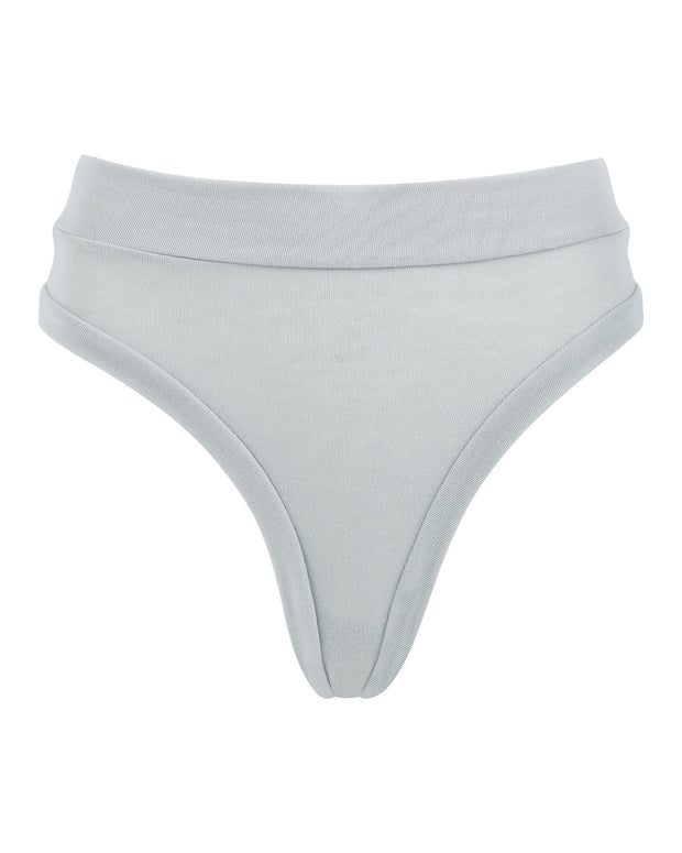 SUPERFINE JERSEY THONG // CLOUD