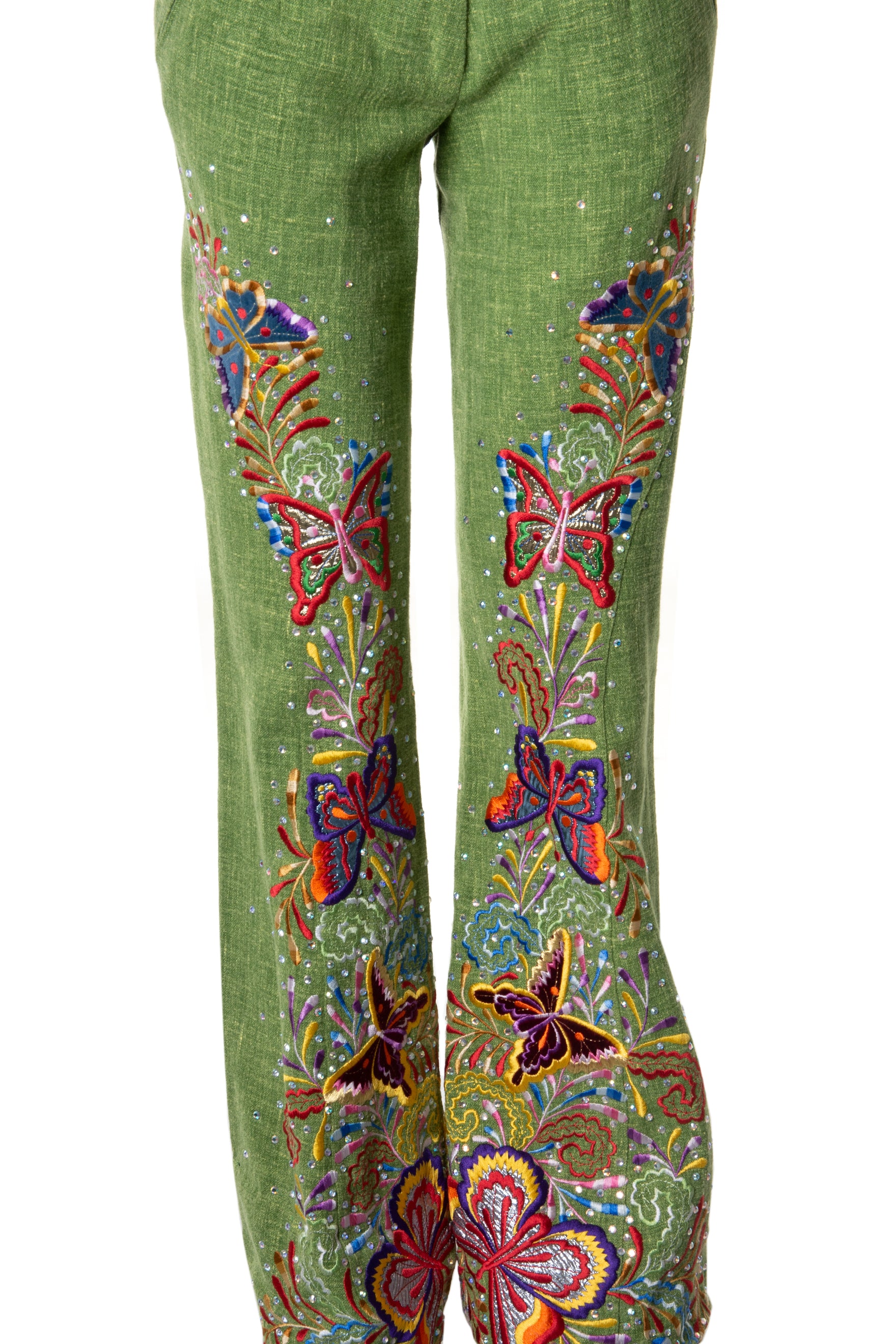 John Galliano era Embroidered Pants