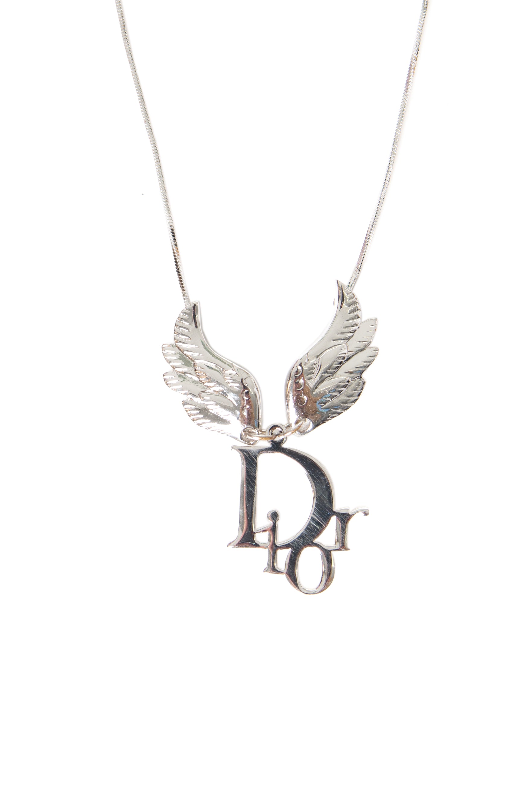 dior angel wing necklace