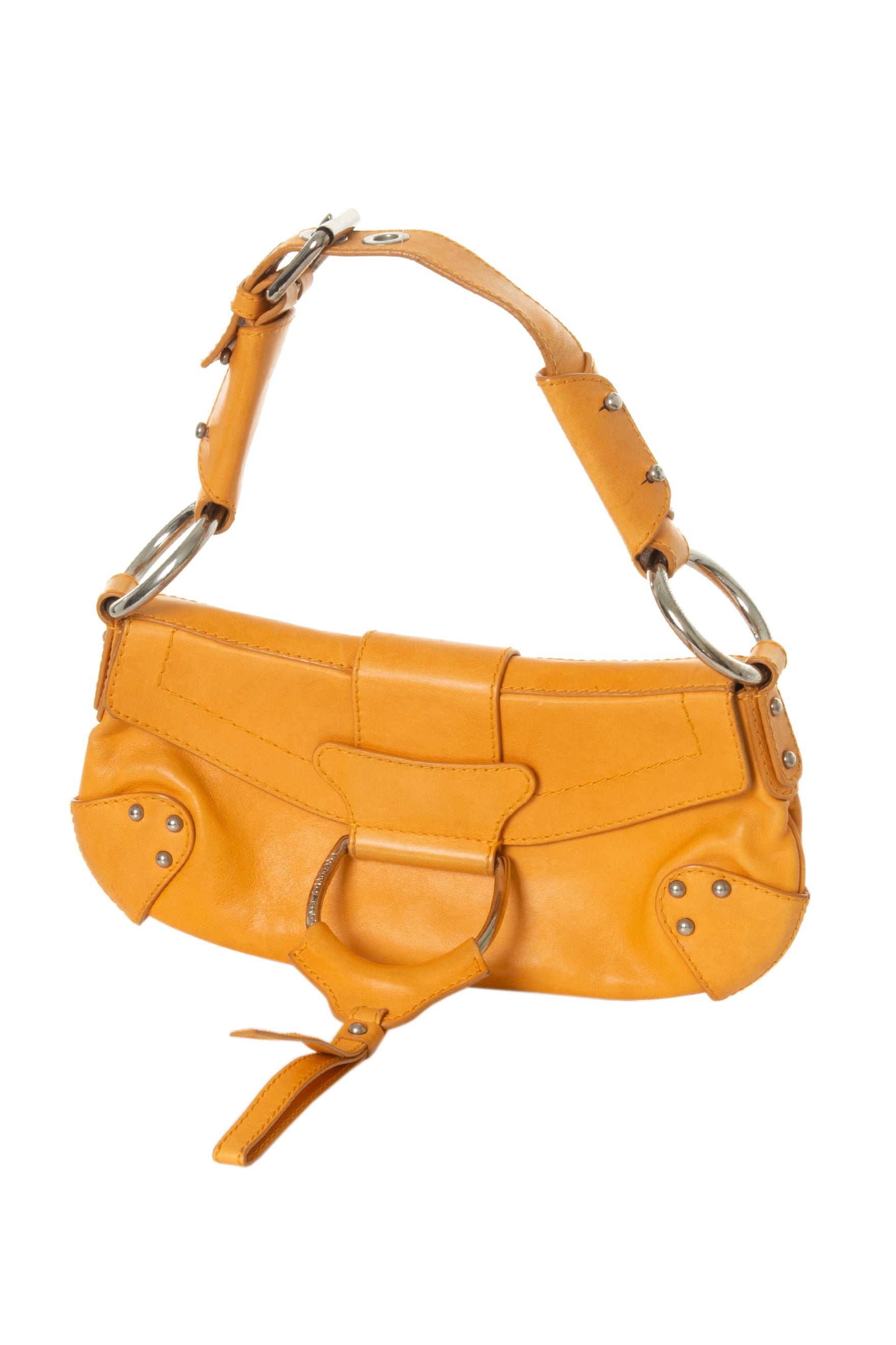 Vintage Dolce and Gabbana Orange O Ring Bag | Irvrsbl