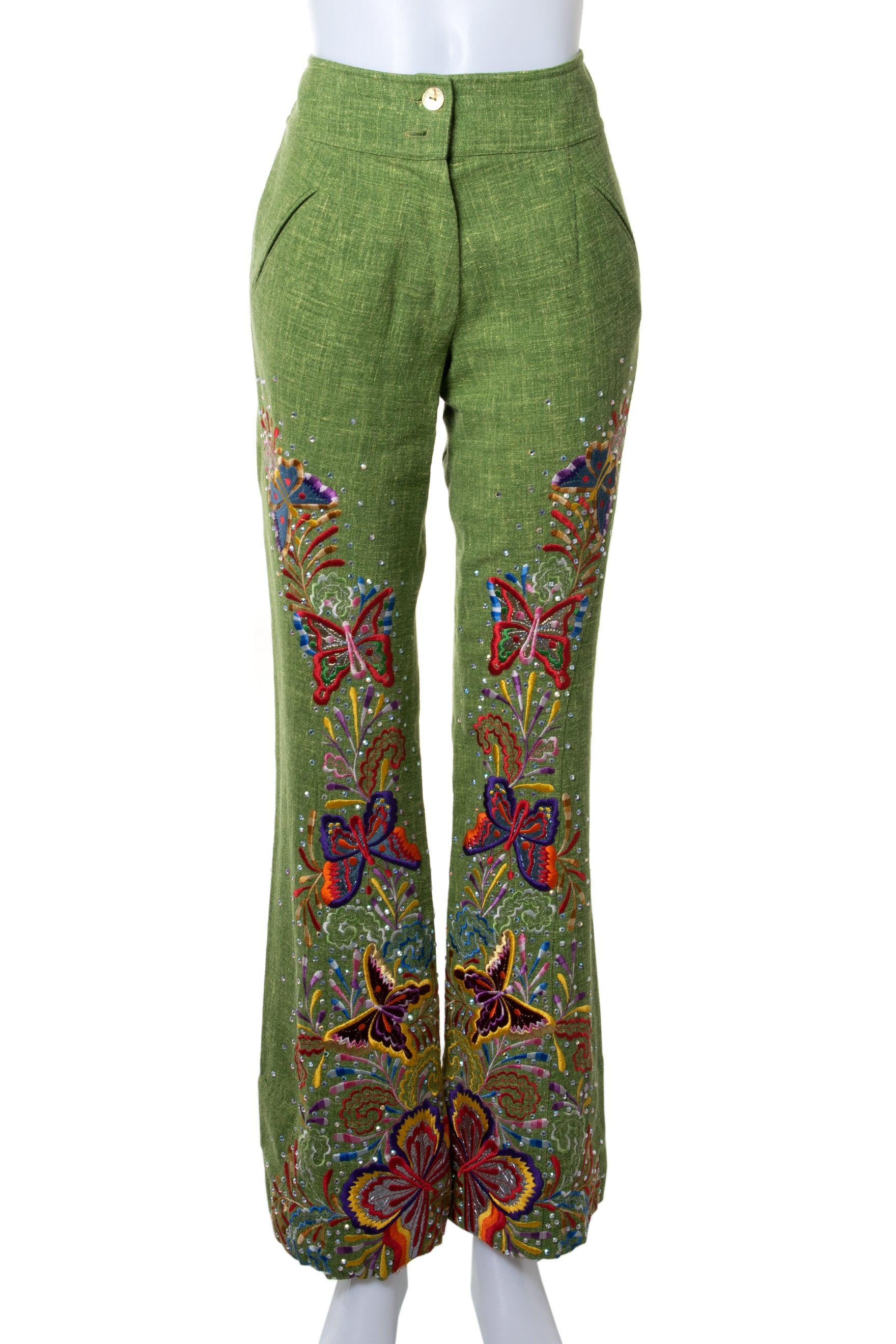 John Galliano era Embroidered Pants