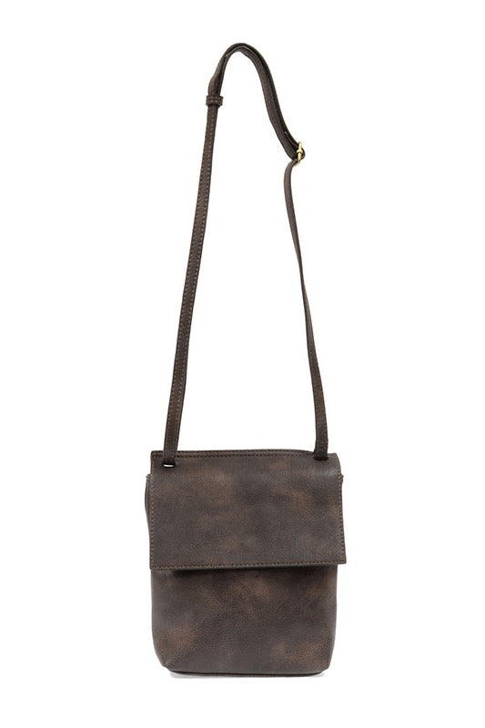 Dark Oak Front Flap Crossbody – SF Siren