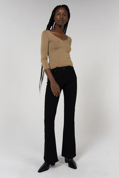 JAN HIGH RISE SLIM FLARE