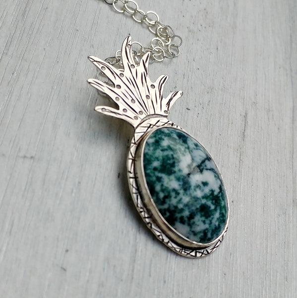 tree agate jewelry