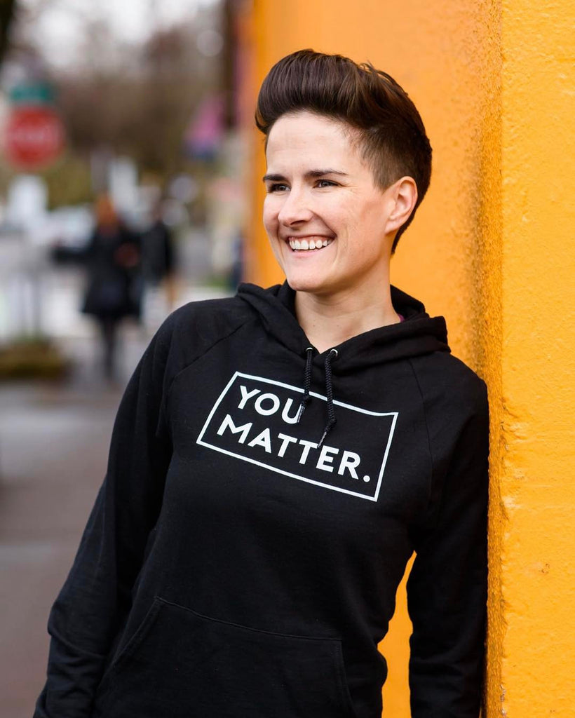 YOU MATTER. | Unisex Heavy Cotton Hoodie Sweatshirt ...