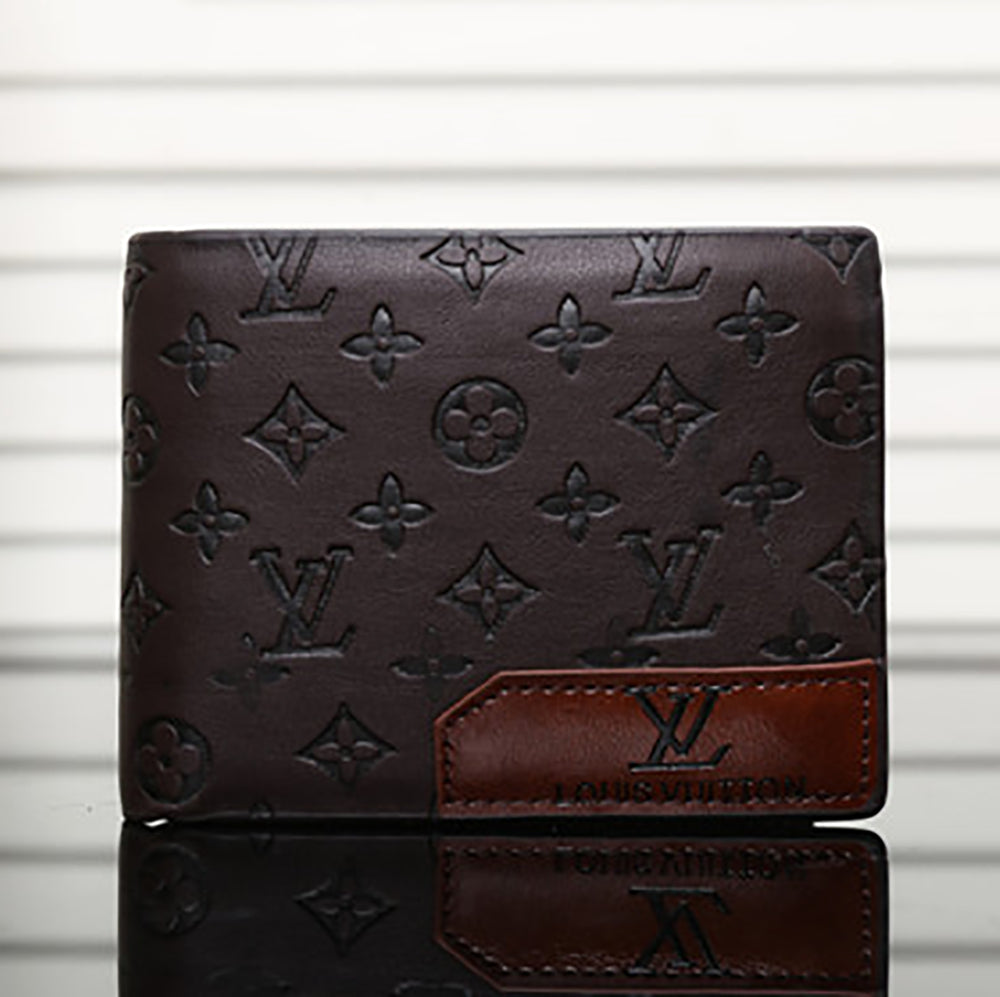 LV Louis Vuitton Retro Short Flip Wallet Men Women's Wallets