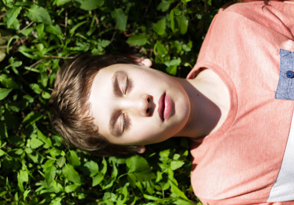 Beautiful Boy Meditating