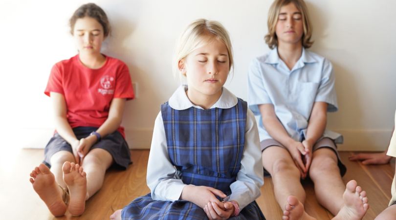 Primary school kids mindfulness and meditation program