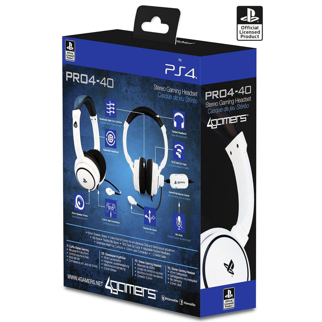 pro4 40 ps4 headset