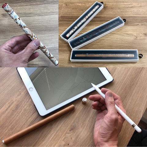 デザインで選べるアルミ製のApple Pencilケースが登場