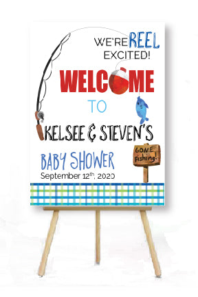 Fishing Baby Shower Invitation – Invitetique